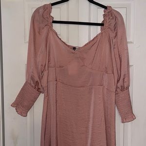 Light pink dress H&M.
